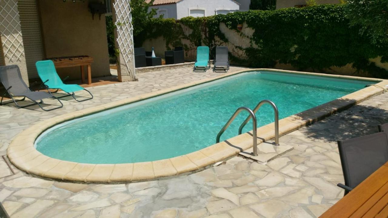 Вілла Maison Avec Piscine Лезіньян-Корб'єр Екстер'єр фото