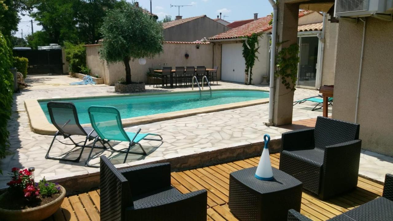 Вілла Maison Avec Piscine Лезіньян-Корб'єр Екстер'єр фото